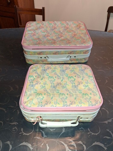 Corolle valises fleurs rose - 2,